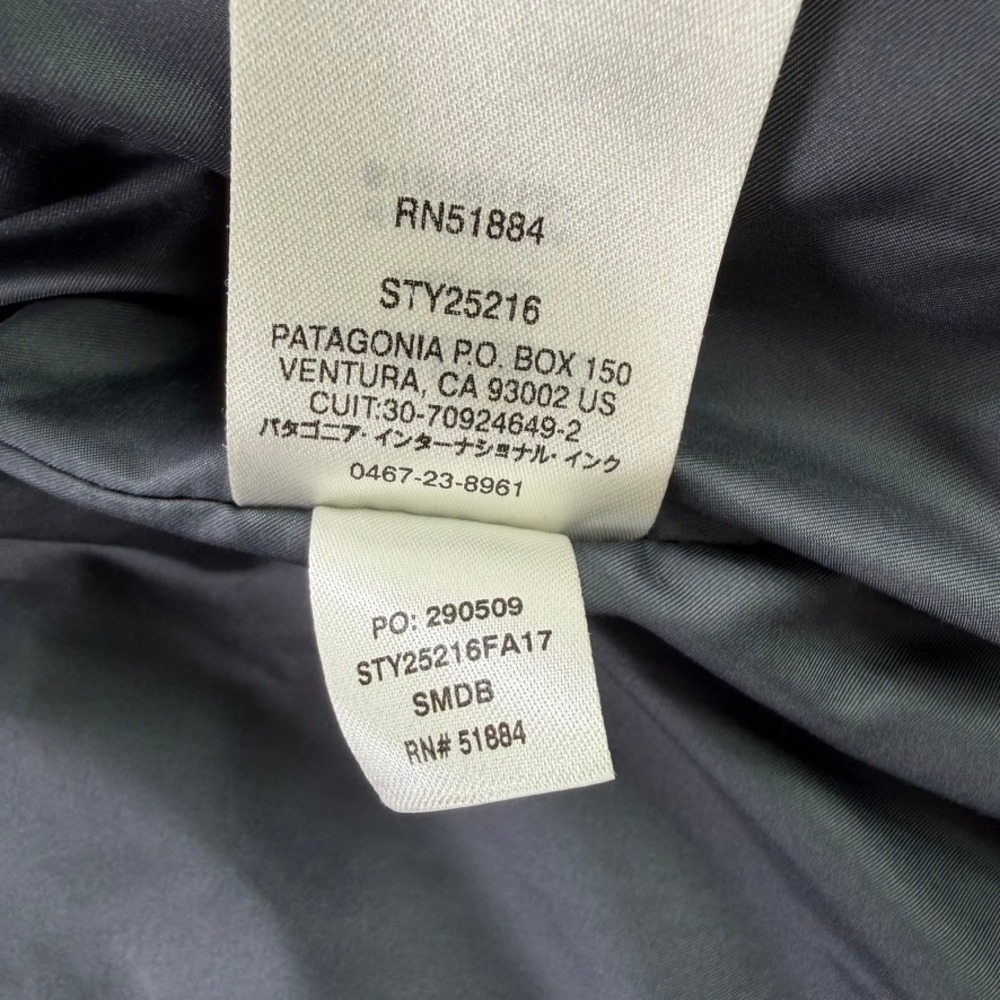 Patagonia Los Gatos Fleece Vest Womens Small Smolder Blue Grey Full Zip No Tag - Picture 7 of 10